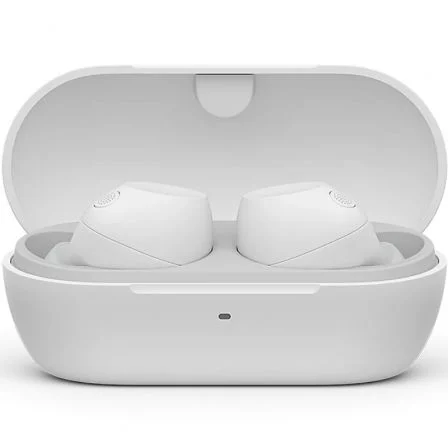 Sony WF-C710N Auriculares Inalámbricos Bluetooth con Noise Cancelling, Estuche de Carga, Autonomía 30h, Color Blanco